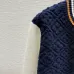 Dark blue LV Women's  Sweaters  Monogram Pattern  Fair Isle Design in Dual Color Options for Luxury Fashion Lovers #A57763