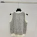 Dior Christian Dior Oblique Sleeveless Sweater Vest in Pink and White #A54565