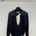 Dior Ecru Cannage Knit Cropped Zip-Up Cardigan Timeless Luxury Piece #A54569