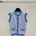 Dior Ecru Cannage Knit Cropped Zip-Up Cardigan Timeless Luxury Piece #A54572