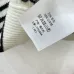 Dior Women's Authentic Luxury Striped V-Neck Cardigan Knitwear Featuring Gold Accent Buttons and Elegant Monogram Logo Detail #A56308