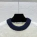 Dior Women's Luxury Fluffy Knit Logo Sweater  Featuring Contrast Christian Dior Signature Intarsia and Cozy Crew Neckline. #A56312