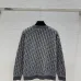 Dior Women's Luxury Monogram Zip-Up Knit Bomber Jacket, Featuring Signature Oblique Jacquard and Two Convenient Front Pockets. #A56310