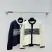 Dior Women's Luxury Monogram Zip-Up Knit Bomber Jacket, Featuring Signature Oblique Jacquard and Two Convenient Front Pockets. #A56311