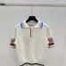 Fendi Women's FF Logo Jacquard Knit Short Sleeve Polo Sweater #A54570