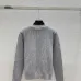 Fendi Women's Luxurious Lightweight Monogram Cardigan  Featuring Signature FF Logo Jacquard and Elegant Crew Neck Silhouette #A56332