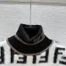 Fendi Women's Luxury High-Neck Sweater, Featuring Iconic All-Over FF Monogram Pattern and Cozy Fuzzy Knit Texture. #A56329