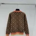 LV Women's Knitted Sweaters  Iconic Monogram Pattern in Dual Colors for Luxury Fashion Aficionados #A56291