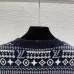 LV Women's Knitted Sweaters  Iconic Monogram Pattern in Dual Colors for Luxury Fashion Aficionados #A56293