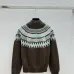 LV Women's Knitted Sweaters  Iconic Monogram Pattern in Dual Colors for Luxury Fashion Aficionados #A56296