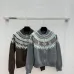 LV Women's Knitted Sweaters  Iconic Monogram Pattern in Dual Colors for Luxury Fashion Aficionados #A56296