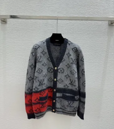 LV Women's  Sweaters  Monogram Pattern   Fair Isle Design in Dual Color Options for Luxury Fashion Lovers #A57762