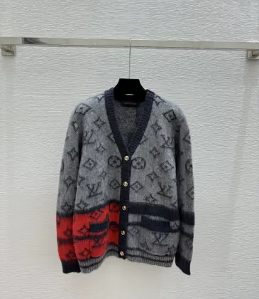 LV Women's  Sweaters  Monogram Pattern   Fair Isle Design in Dual Color Options for Luxury Fashion Lovers #A57762