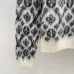 Louis Vuitton Women's Luxury Fuzzy Knit Cardigan  Featuring Iconic All-Over Monogram Jacquard and Cozy Crew Neck #A56324