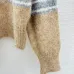 Miu Miu Striped Mohair Blend Cardigan with Embroidered Logo and Buttons #A54564