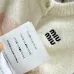 Miu Miu Striped Mohair Blend Cardigan with Embroidered Logo and Buttons #A54564