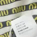 Miu Miu Women's Striped Logo Knit Sweater  Featuring Bold Miu Miu Intarsia Pattern and Comfortable Crew Neckline #A56342