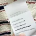 Miu Miu Women's Striped Logo Knit Sweater  Featuring Bold Miu Miu Intarsia Pattern and Comfortable Crew Neckline #A56343