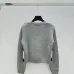 Prada Women's Argyle Cropped Cardigan with V-Neck and Button Front #A54566