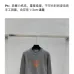 Prada Women's Knitted Sweater  Classic Grey Style with Orange Logo Embroidery for Luxury Fashion Fans #A56289