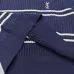 Saint Laurent Women's Wool Striped Knit Sweater with YSL Cassandre Logo #A54577