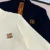 Special offer Miu Miu Women's Wool Zip  up Sweaters: Trendy Mock Neck Design with Brand Embroidery for Online #A54865