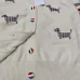 Thom Browne Women's Cardigans Adorable Dachshund - Embroidered Styles with Signature Stripes for Fashion Lovers #A54868