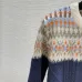 Valentino Women's Knitted Sweater Fair Isle Pattern with Signature VLogo and Cable  Knit Detail for Luxury Seekers #A56286