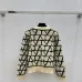 Valentino Women's V Neck Cardigan Sweaters Iconic V Logo Pattern in Dual Colors for Luxury Fashion Enthusiasts #A57753