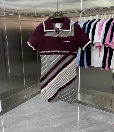 Casablanca Style Knit Polo Midi Dress, S-XL #A63523 Casablanca Style Knit Polo Midi Dress, S-XL #A63523