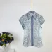 ZIMMERMANN Matchmaker printed linen and silk-blend shirt and short skirts #A49294