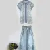 ZIMMERMANN Matchmaker printed linen and silk-blend shirt and short skirts #A49294