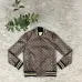 LV Designer Chic Monogram Print Cropped Baseball Jacket #A62501