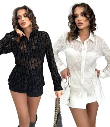 Dior Long Sleeve Shirts for Women sale #A64618