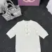 Chanel Monogram Knit Short Sleeve Crew Neck Blouse #A63658