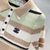 Chanel Monogram Knit Short Sleeve Crew Neck Blouse #A63659