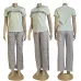 2025 On sale Women's Dior CD Pattern Top and Pants Set with Side Stripe #A47225