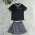 2025 Women's Fendi FF Pattern T-Shirt and Shorts Set #A47930