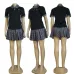 2025 Women's Fendi FF Pattern T-Shirt and Shorts Set #A47930