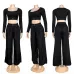Alo Inspired 2 Piece Women's Yoga Workout Tracksuit Set #A63665