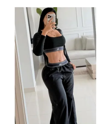 Alo Inspired 2 Piece Women's Yoga Workout Tracksuit Set #A63665 Alo Inspired 2 Piece Women's Yoga Workout Tracksuit Set #A63665