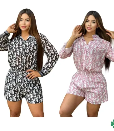 Dior Women shirt short set #A62791