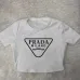 Prada Two-piece set including a new cross-border European and American independent website high street fashion brand letter-printed short-sleeved T-shirt and long pants #A64627