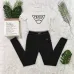 Prada Two-piece set including a new cross-border European and American independent website high street fashion brand letter-printed short-sleeved T-shirt and long pants #A64627