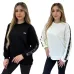 Special Offer Alo Yoga Women's Loungewear Sets  Signature Logo Design in Black   White with Comfortable Fit for Active Fashionistas   #A57324
