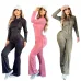 Special Offer Alo Yoga Women's Loungewear Sets Signature Logo Design in Black White with Comfortable Fit for Active Fashionistas #A58990
