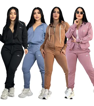 Special Offer Alo Yoga Women's Loungewear Sets Signature Logo Design in Black White with Comfortable Fit for Active Fashionistas #A58991 Special Offer Alo Yoga Women's Loungewear Sets Signature Logo Design in Black White with Comfortable Fit for Active Fashionistas #A58991