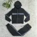 Women's Dior CD Pattern Hoodie and Pants Set with Side Stripe #A47228