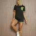 Women's Gucci GG Pattern T-Shirt  Shorts Set price drop #A46484