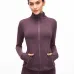 2021 autumn and winter models  stretch zipper running long-sleeved yoga sports jacket women #999901216